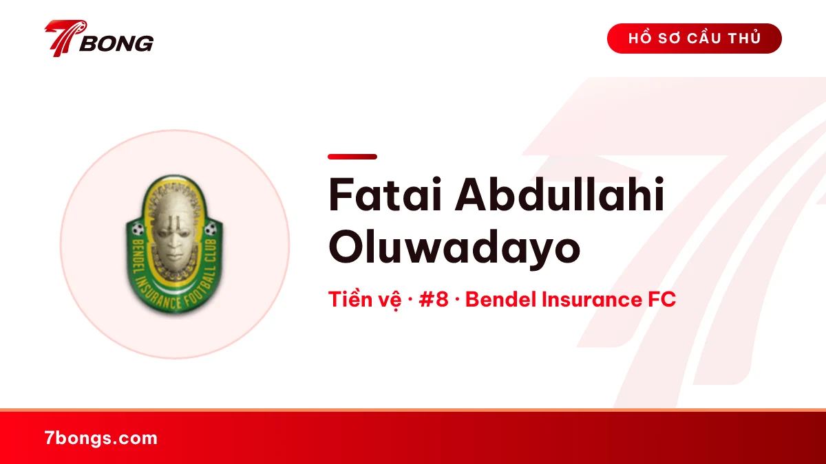 Fatai Abdullahi Oluwadayo — Bendel Insurance FC
