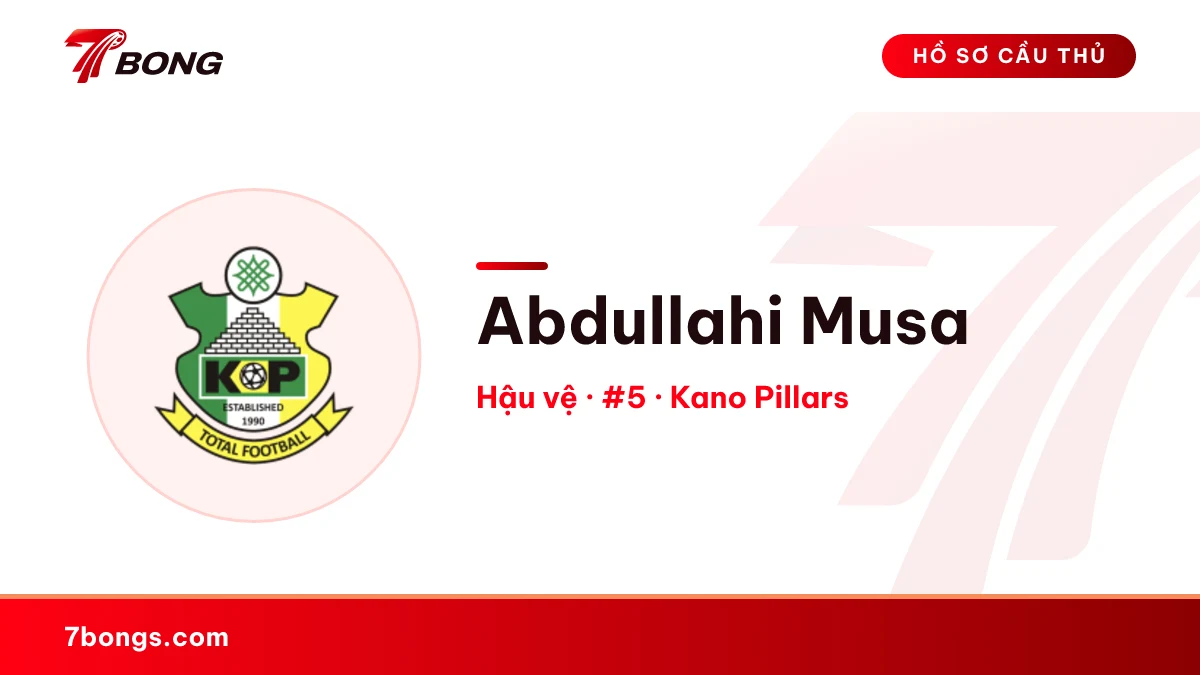 Abdullahi Musa — Kano Pillars