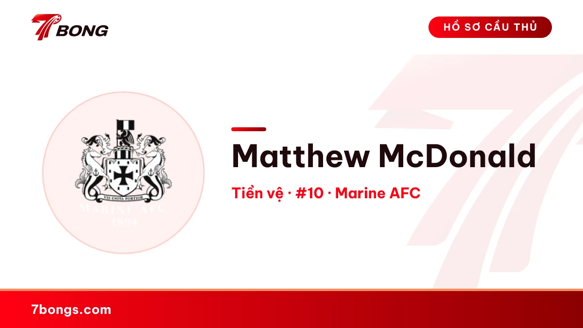 Matthew McDonald — Marine AFC