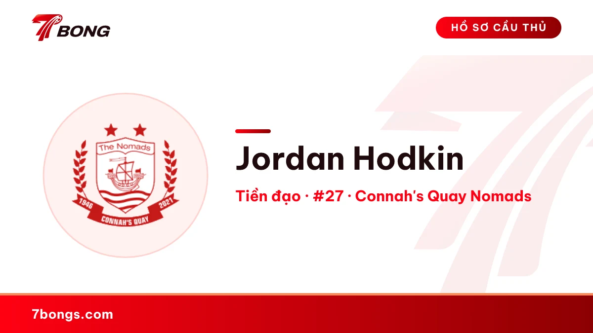 Jordan Hodkin — Connah's Quay Nomads