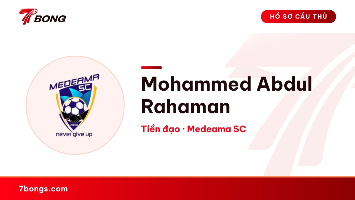 Mohammed Abdul Rahaman — Medeama SC