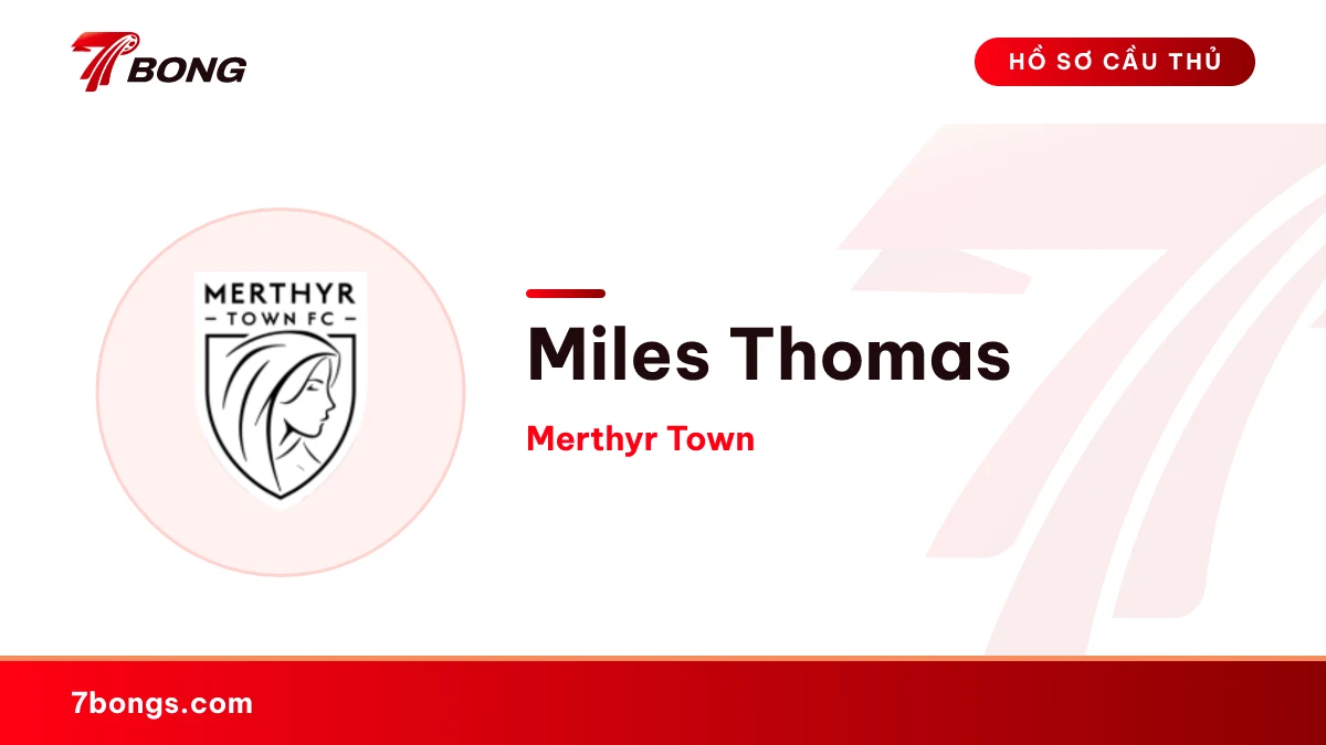 Miles  Thomas — Merthyr Town