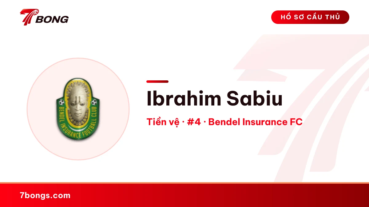 Ibrahim Sabiu — Bendel Insurance FC