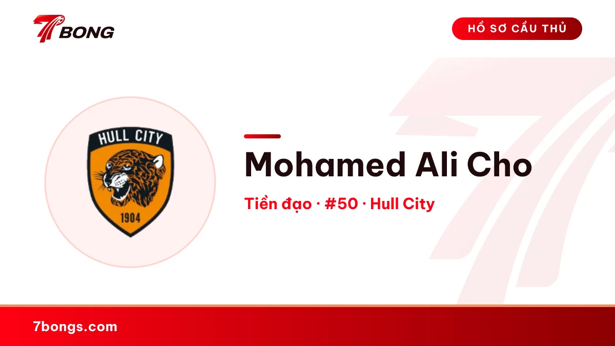 Mohamed Ali Cho — Hull City
