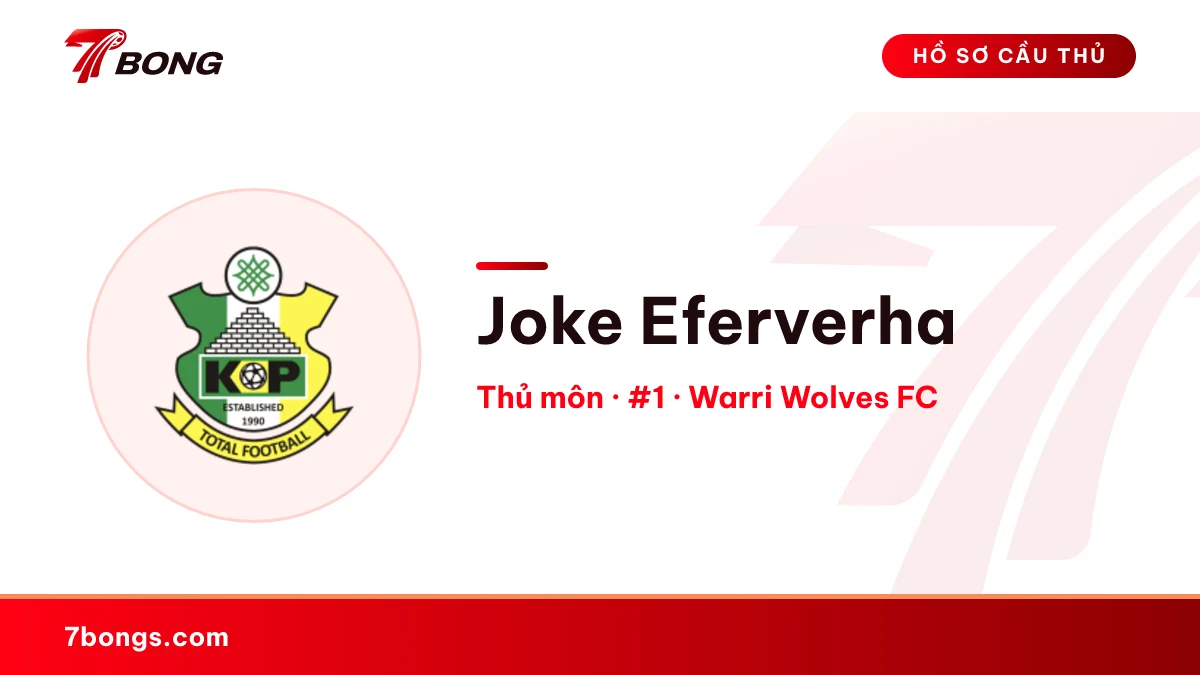 Joke Eferverha — Warri Wolves FC