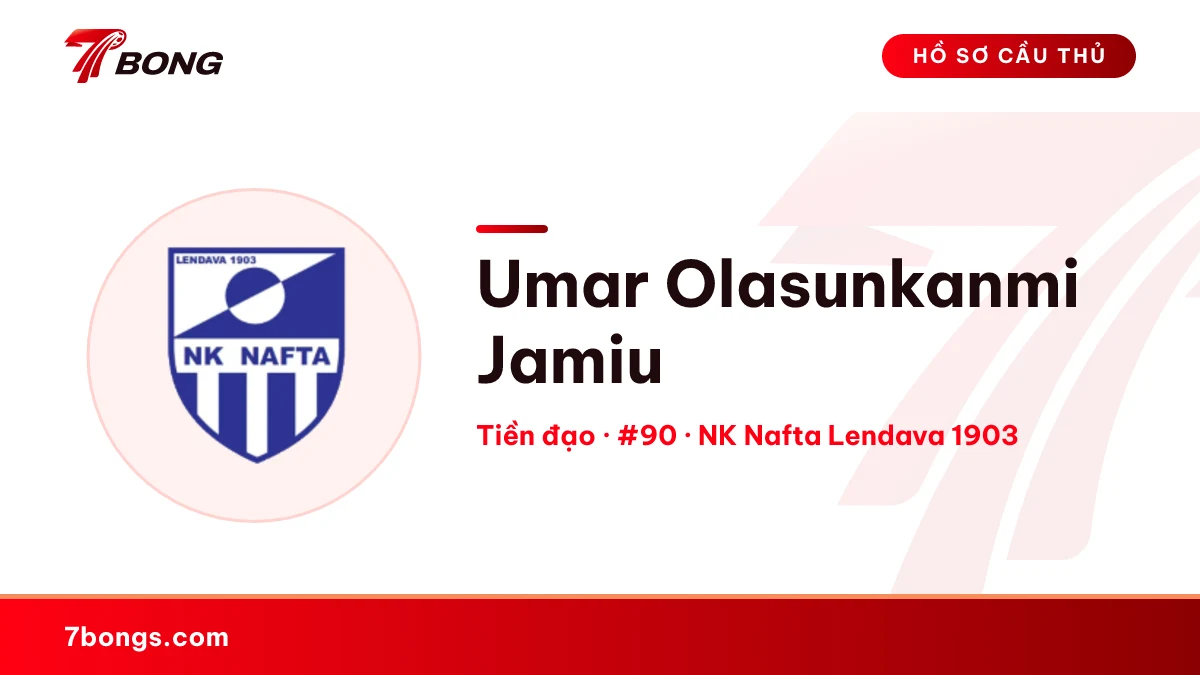 Umar Olasunkanmi Jamiu — NK Nafta Lendava 1903