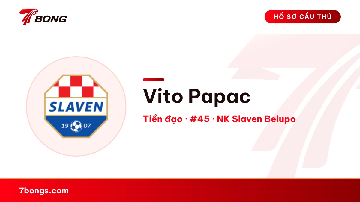 Vito Papac — NK Slaven Belupo