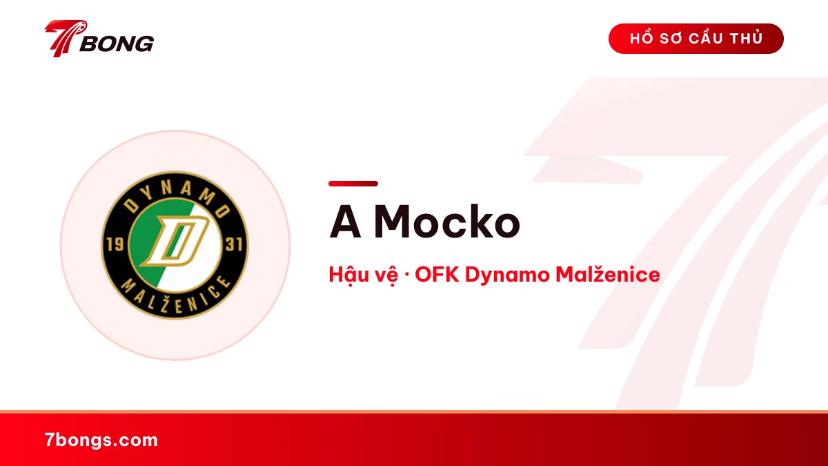 A Mocko — OFK Dynamo Malženice