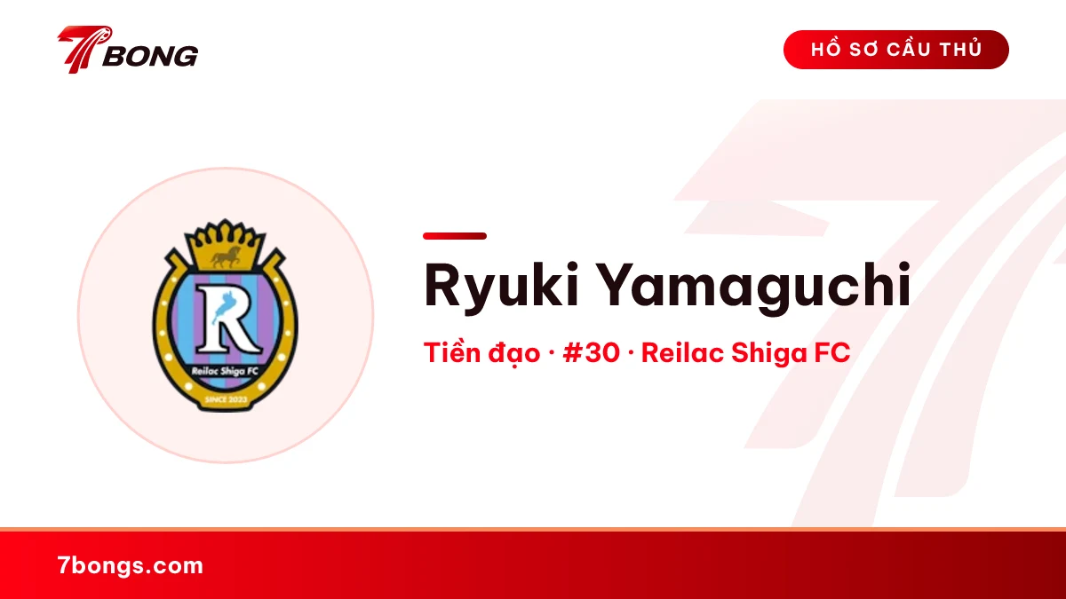 Ryuki Yamaguchi — Reilac Shiga FC