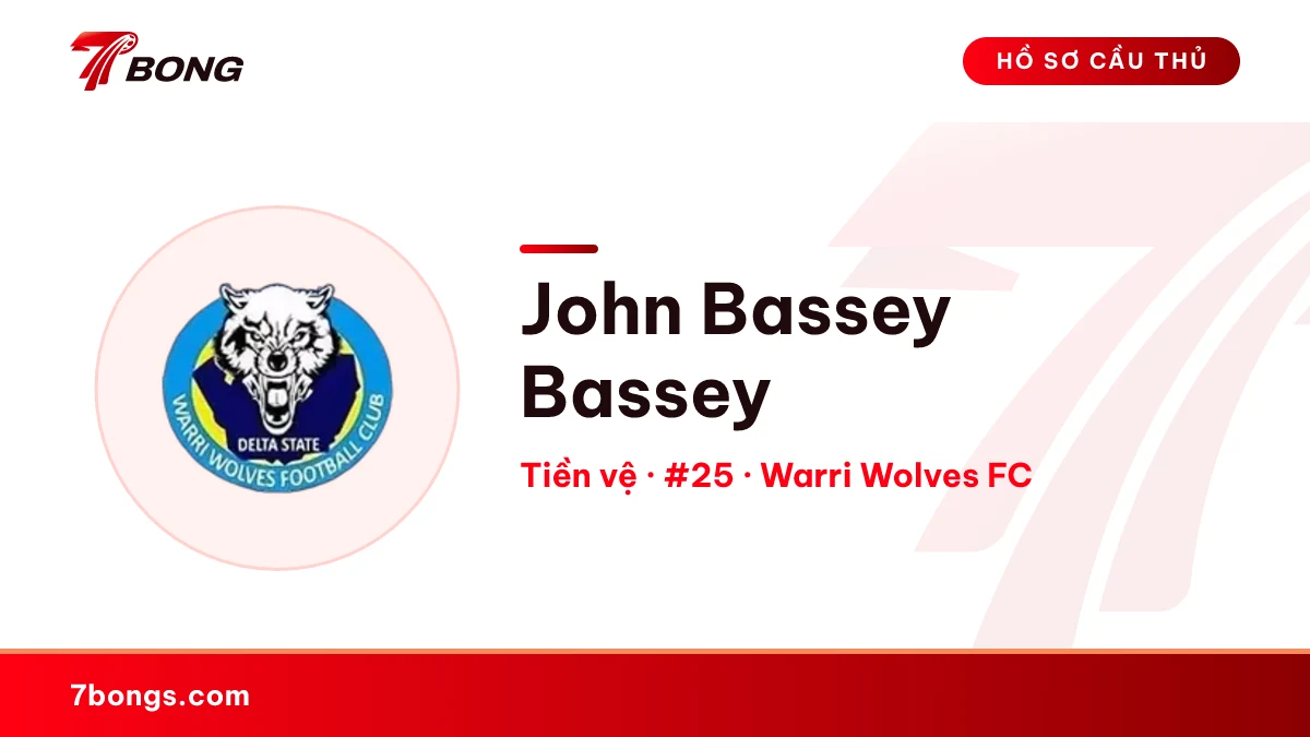 John Bassey Bassey — Warri Wolves FC