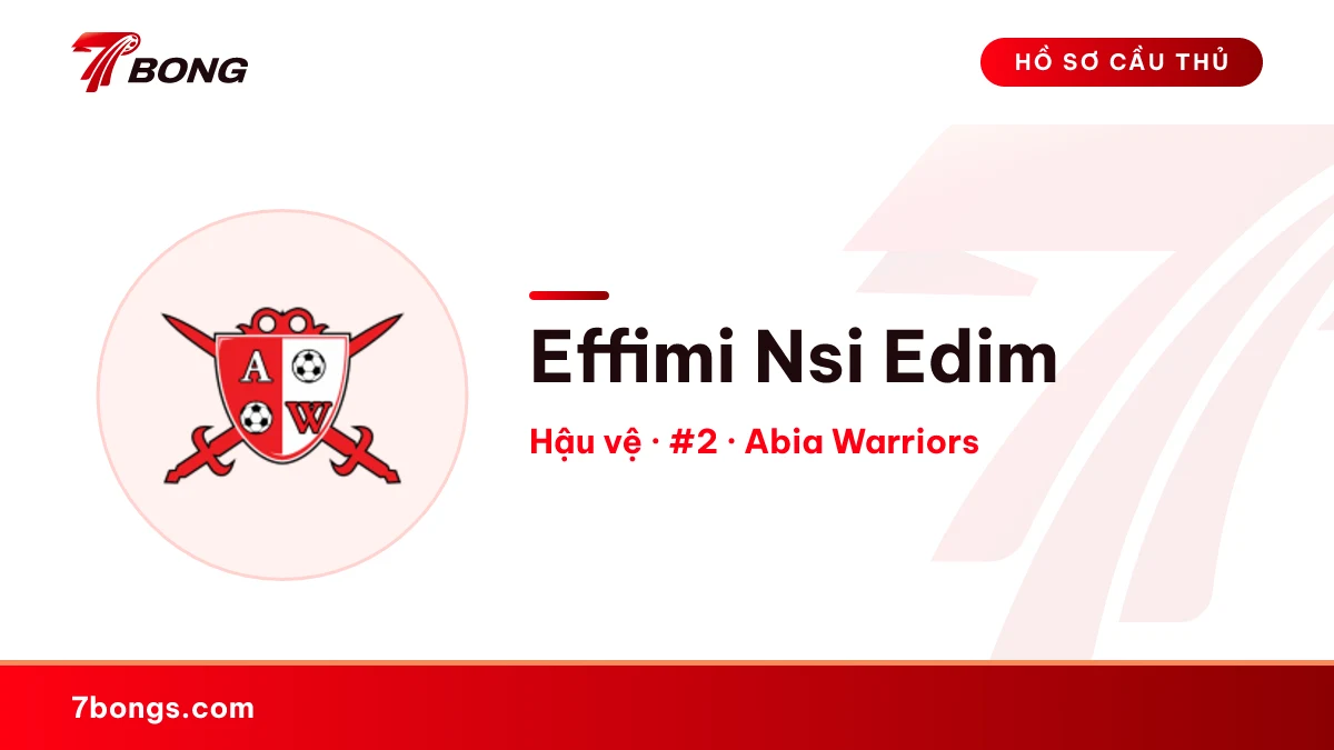 Effimi Nsi Edim — Abia Warriors