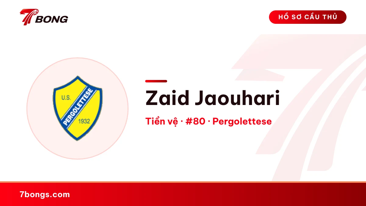 Zaid Jaouhari — Pergolettese