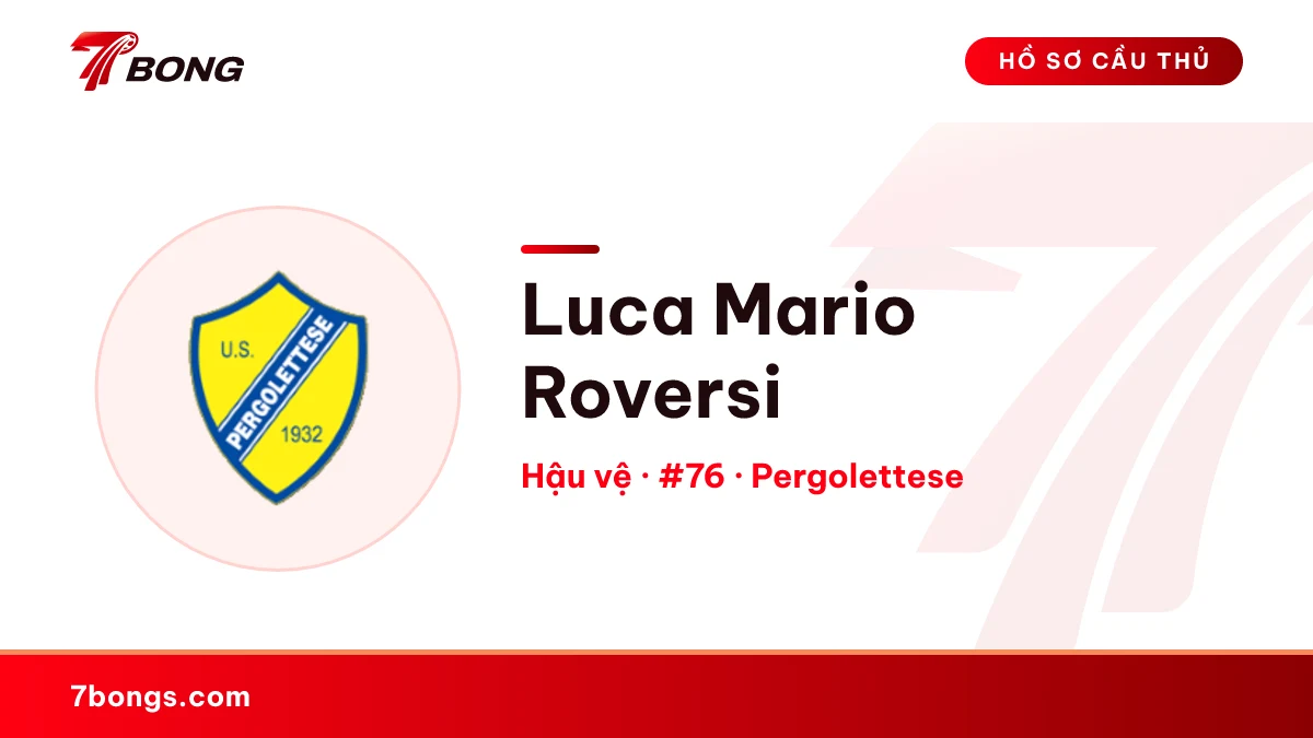 Luca Mario  Roversi — Pergolettese