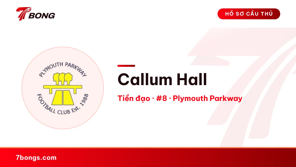 Callum Hall — Plymouth Parkway