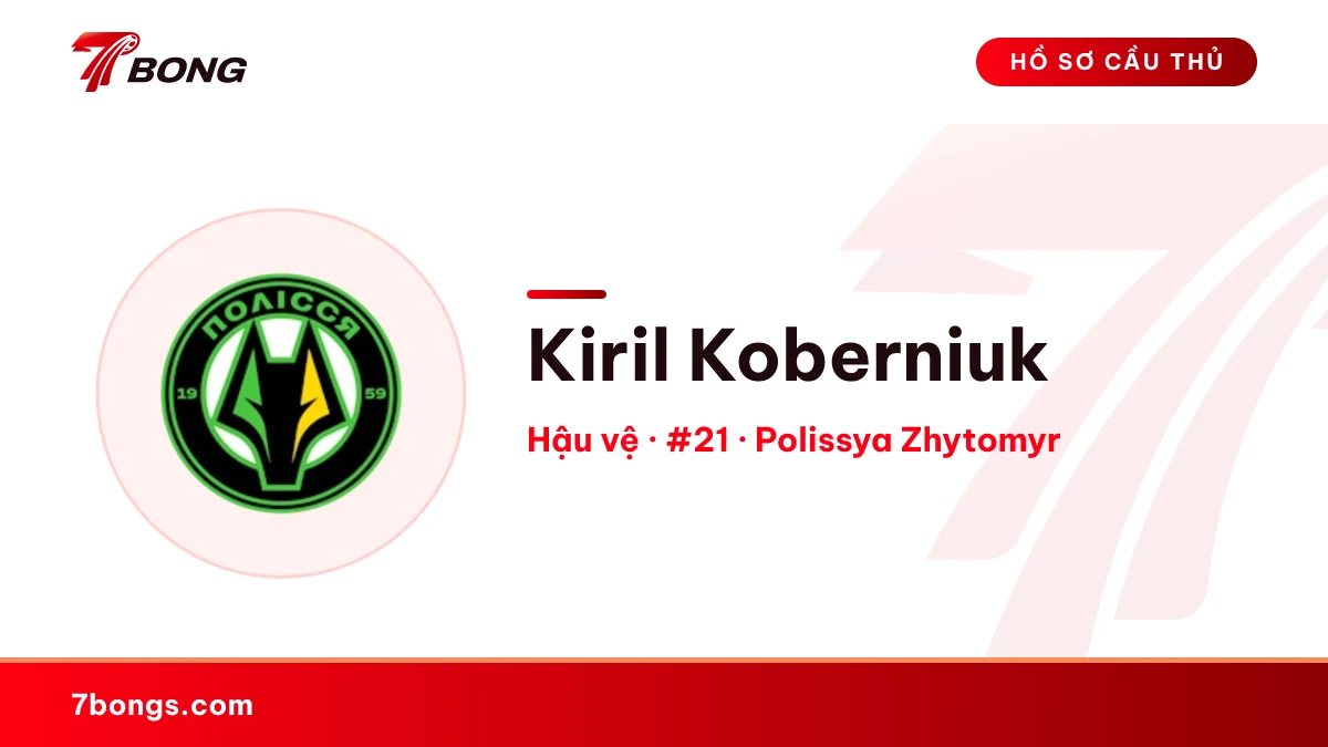 Kiril Koberniuk — Polissya Zhytomyr