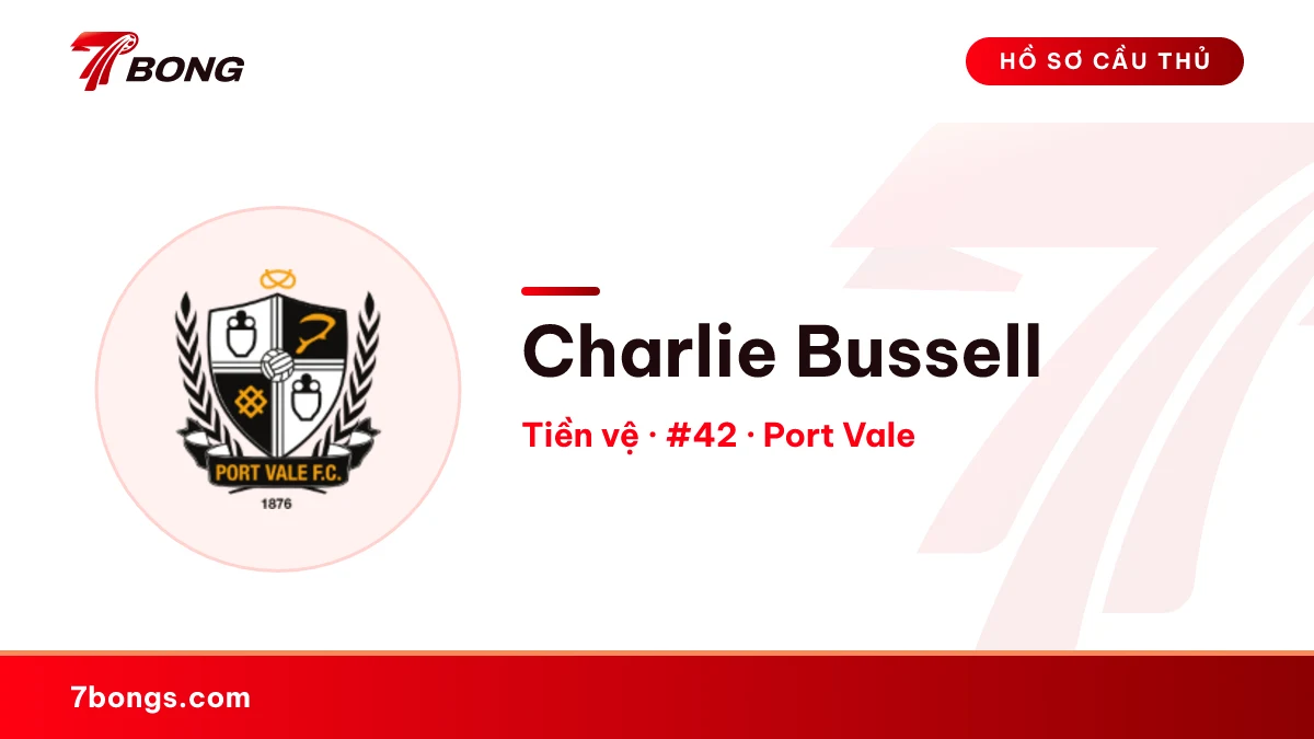 Charlie Bussell — Port Vale
