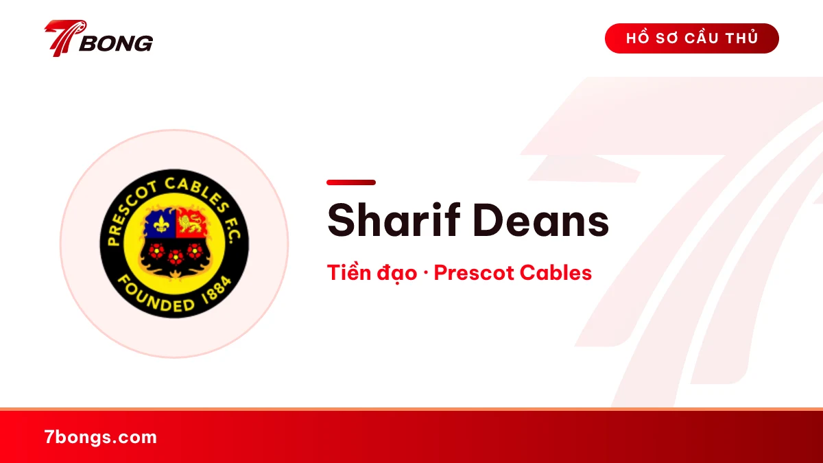Sharif Deans — Prescot Cables