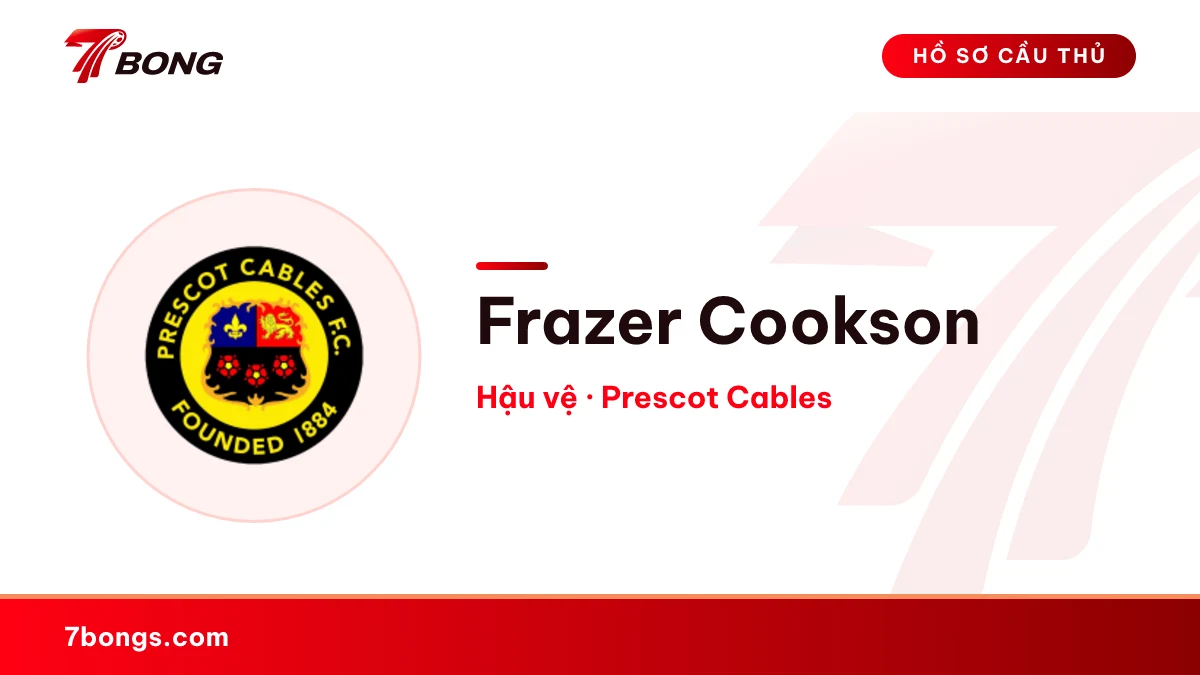 Frazer Cookson — Prescot Cables