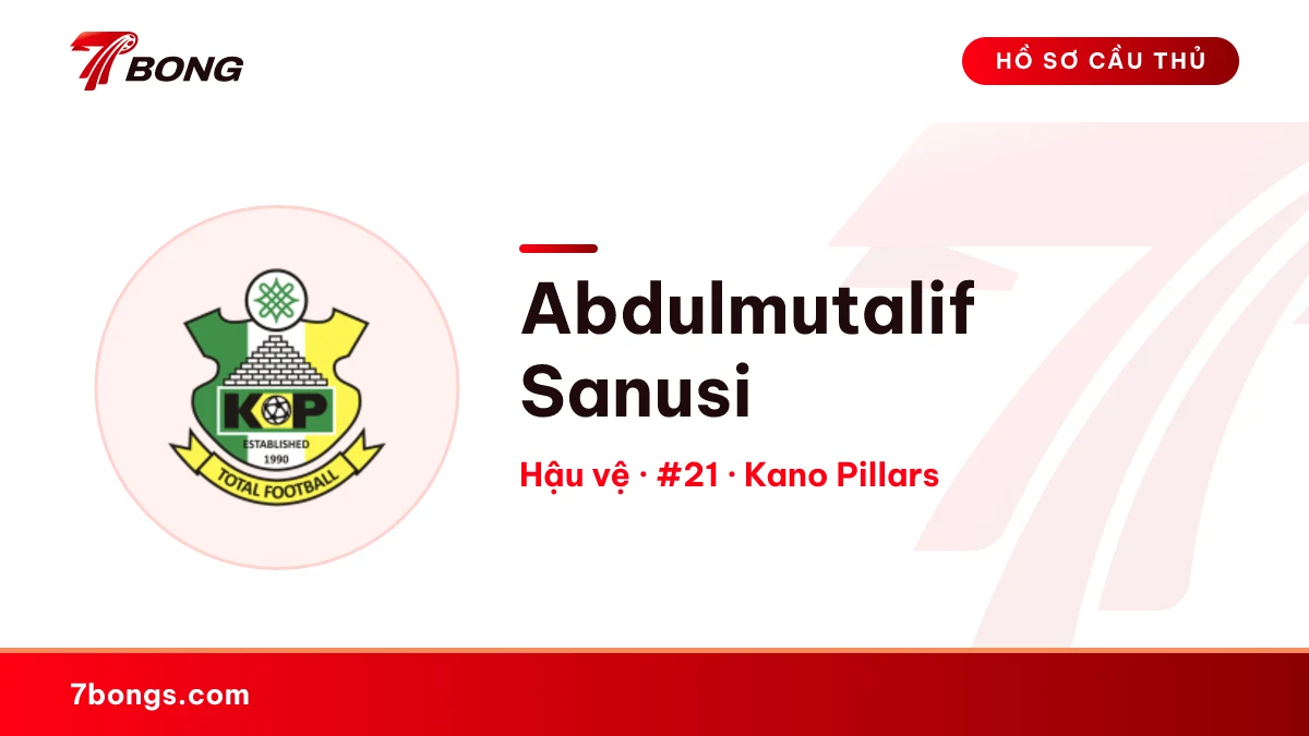 Abdulmutalif Sanusi — Kano Pillars