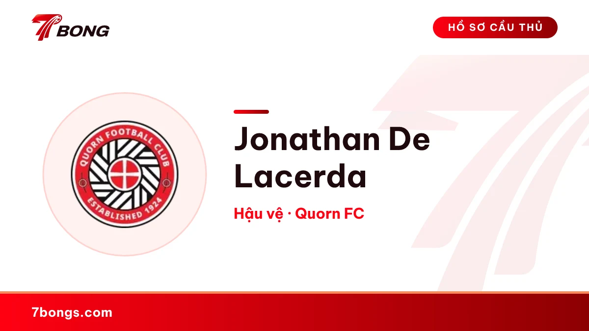 Jonathan De Lacerda — Quorn FC