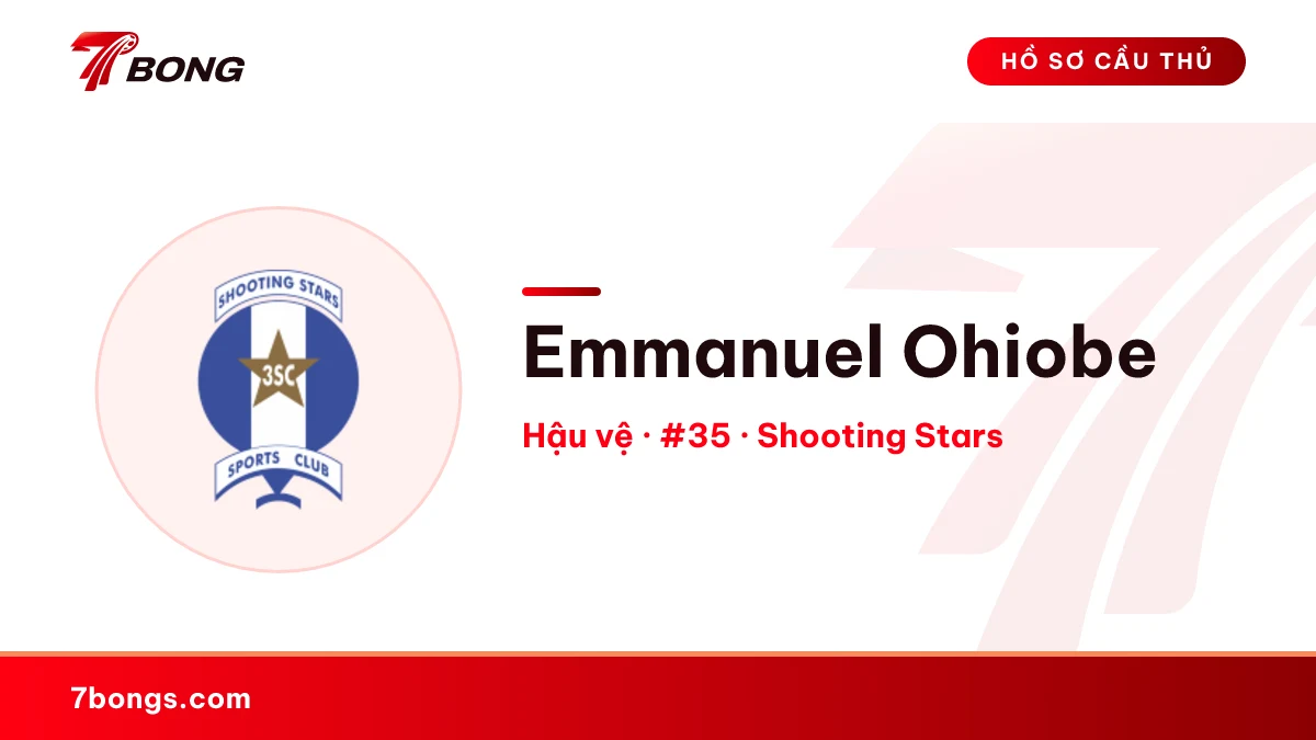 Emmanuel Ohiobe — Shooting Stars