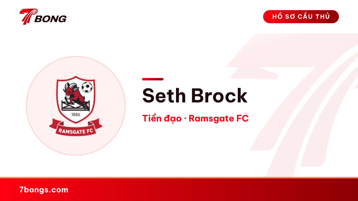 Seth Brock — Ramsgate FC