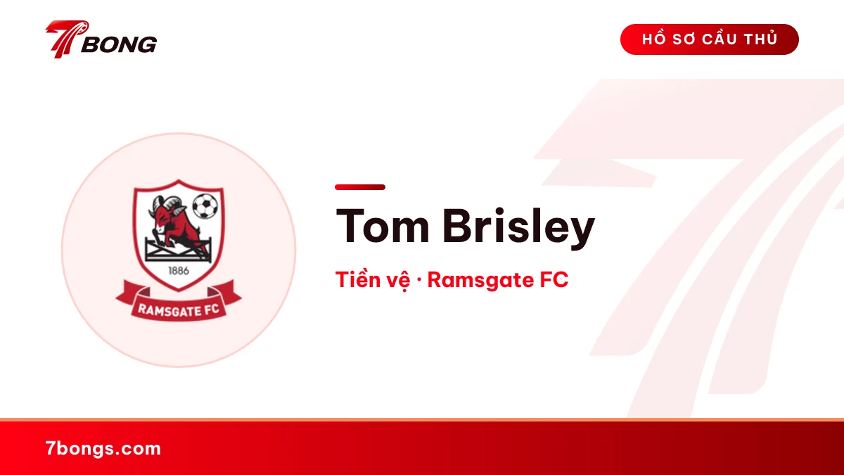Tom Brisley — Ramsgate FC