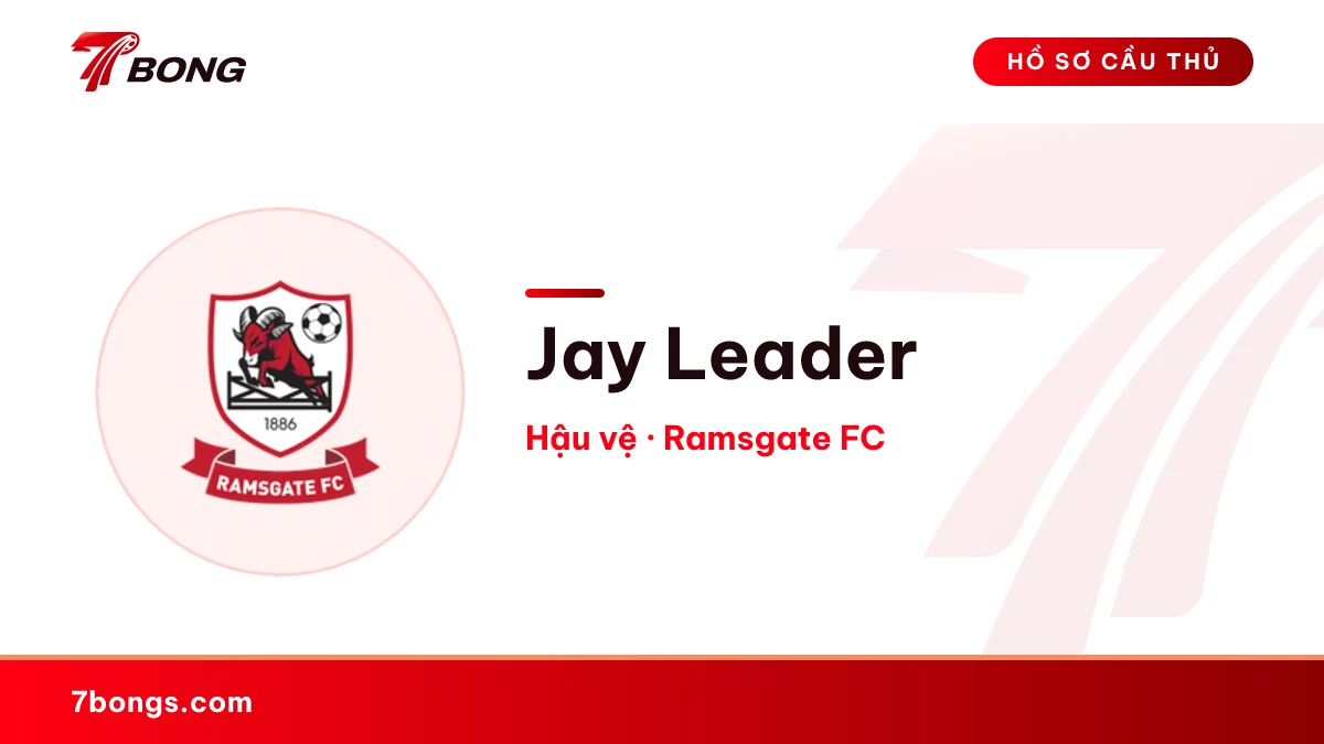 Jay Leader — Ramsgate FC