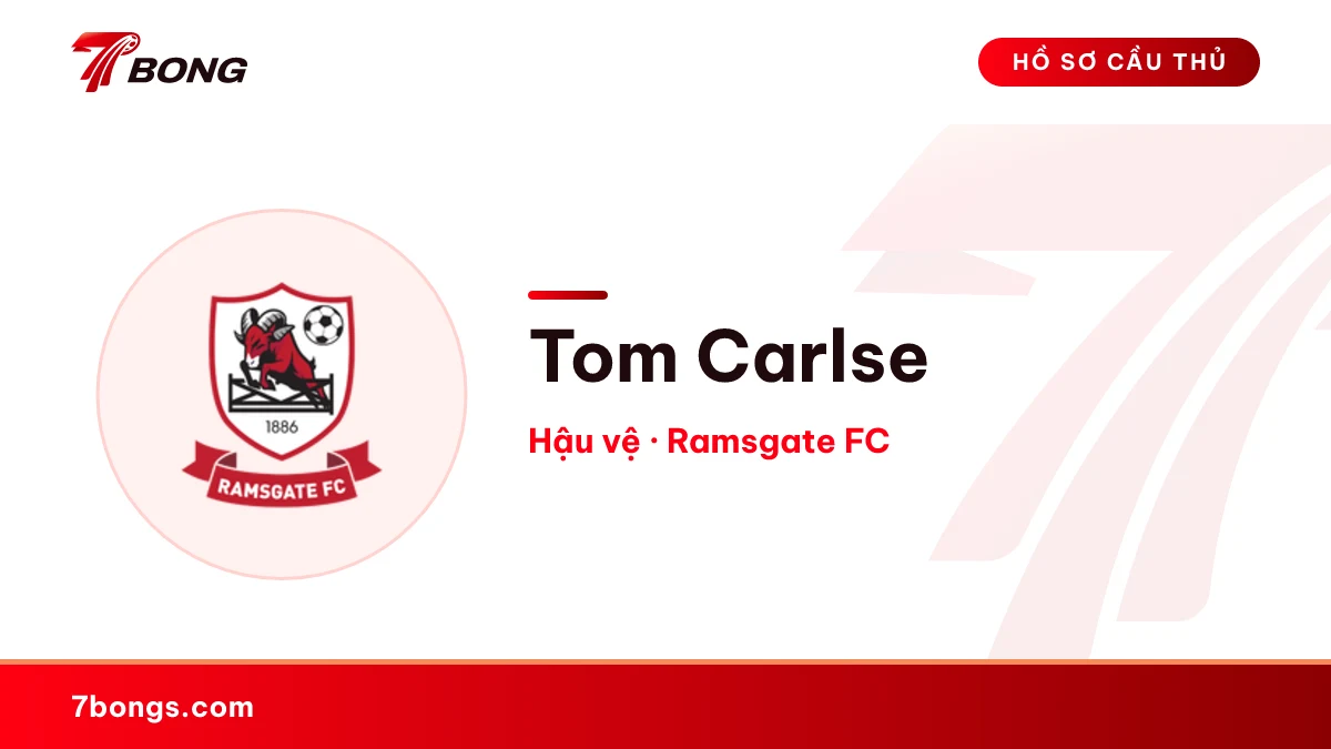 Tom Carlse — Ramsgate FC