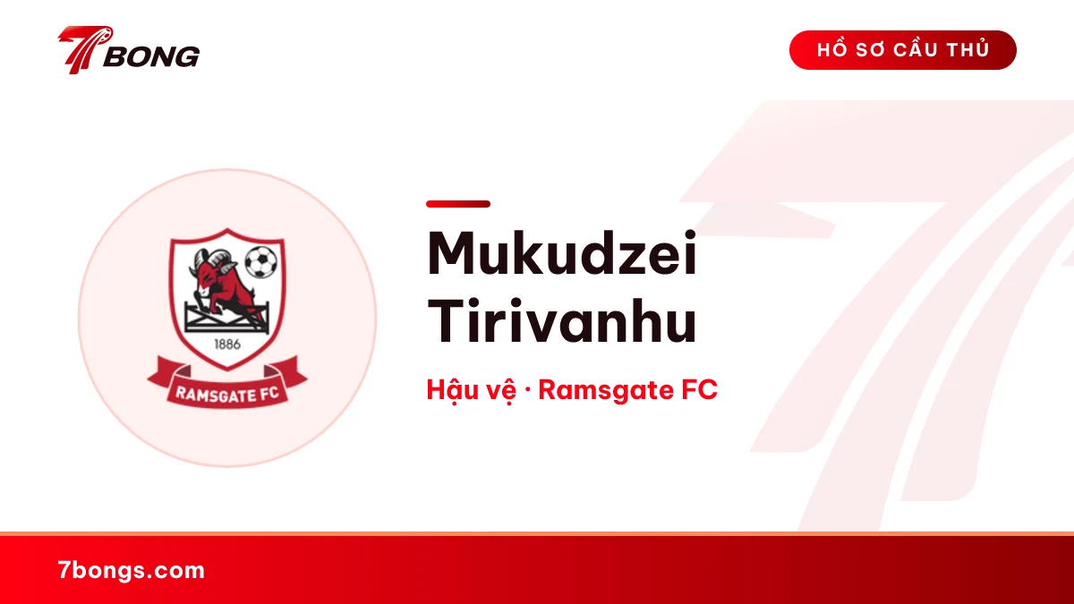 Mukudzei Tirivanhu — Ramsgate FC