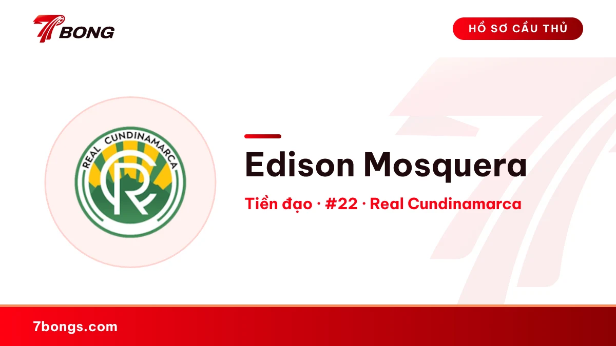 Edison Mosquera — Real Cundinamarca