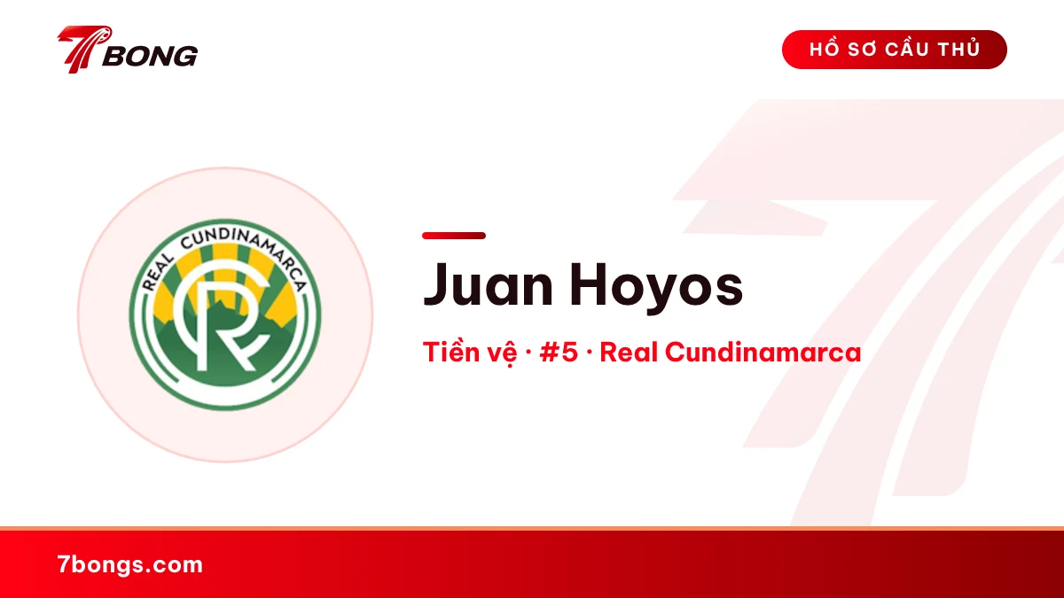 Juan Hoyos — Real Cundinamarca