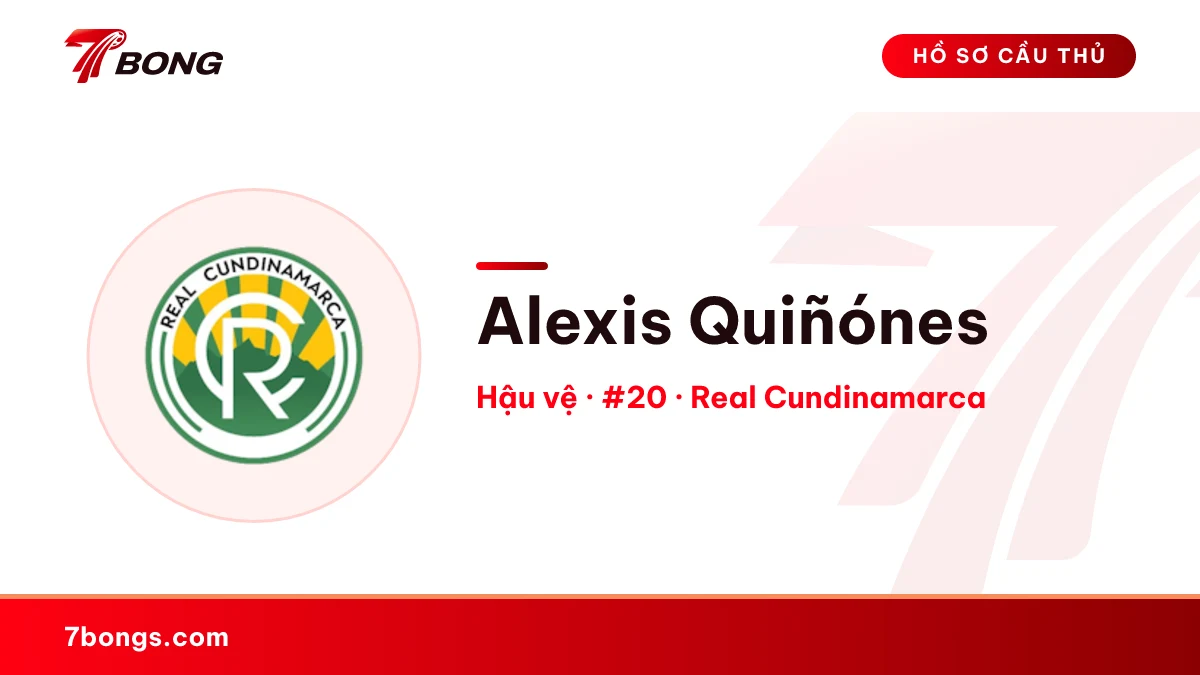Alexis Quiñónes — Real Cundinamarca