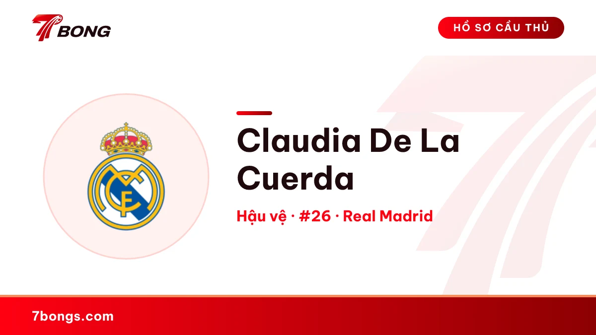 Claudia De La Cuerda — Real Madrid