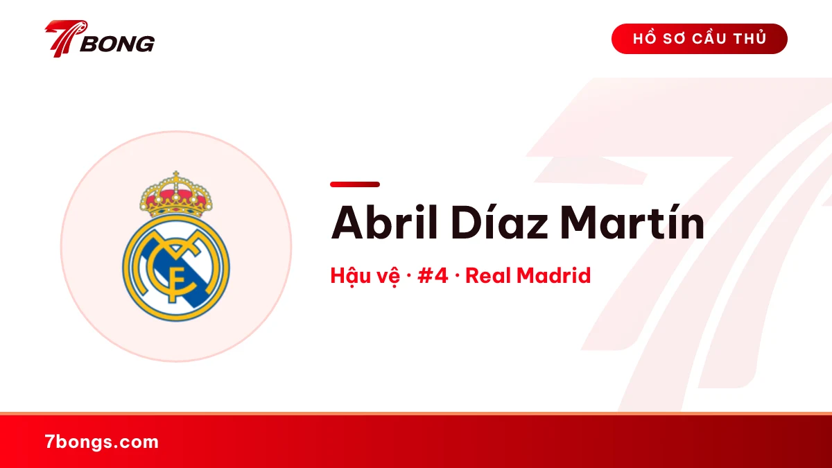 Abril Díaz Martín — Real Madrid