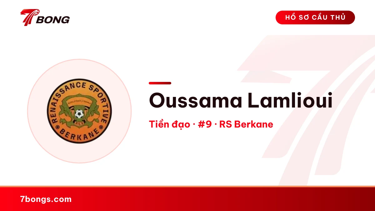 Oussama Lamlioui — RS Berkane