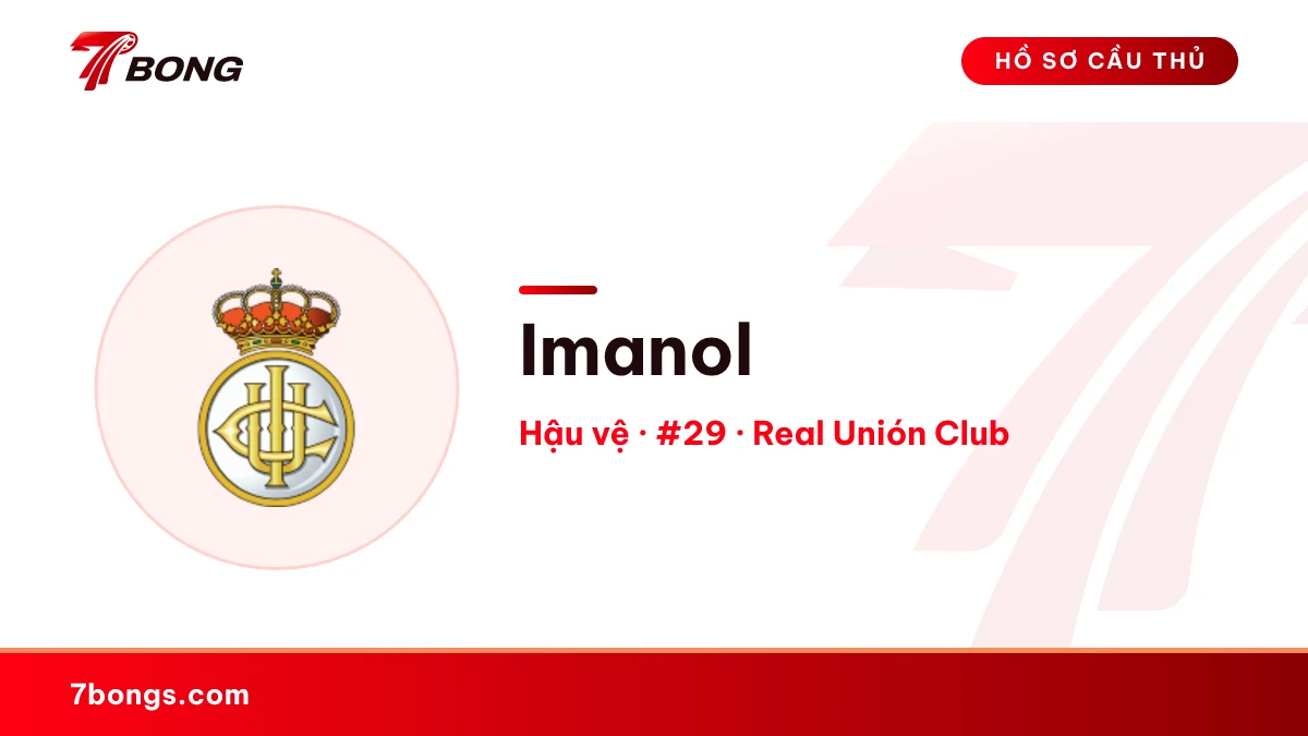 Imanol — Real Unión Club