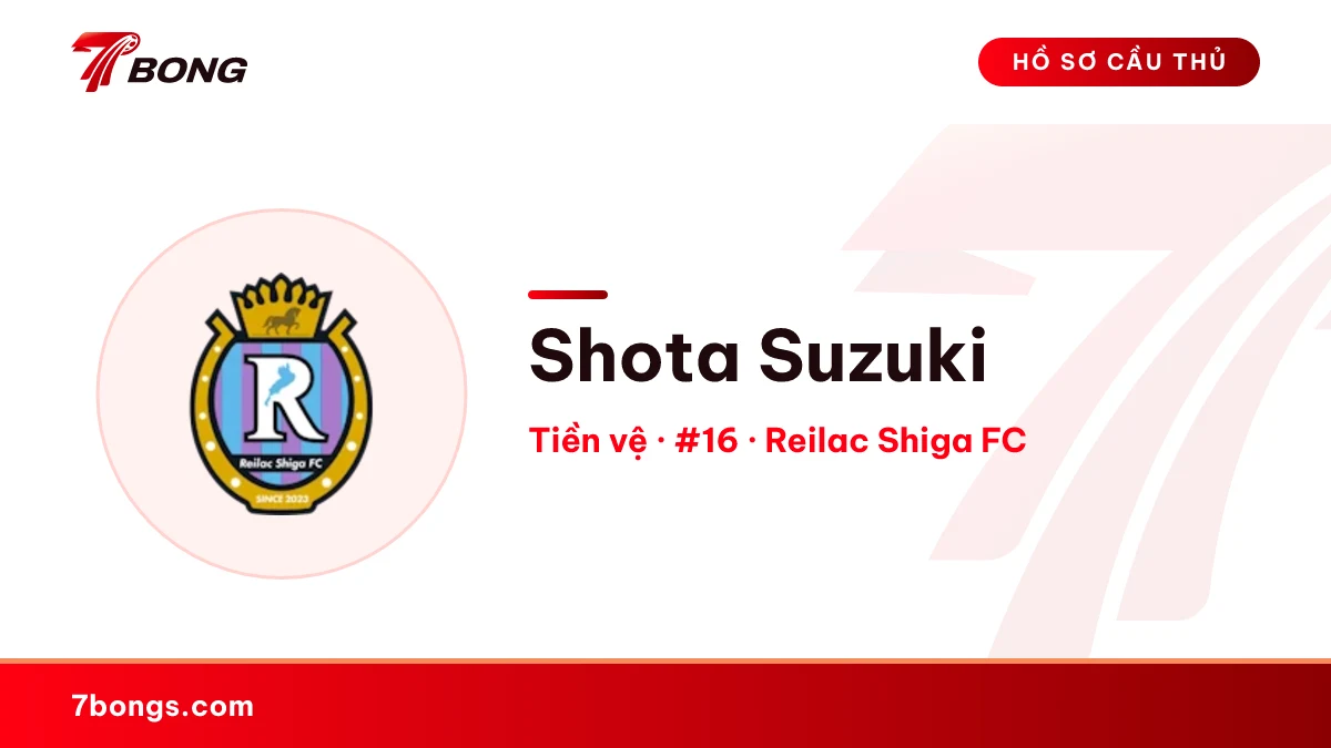 Shota Suzuki — Reilac Shiga FC