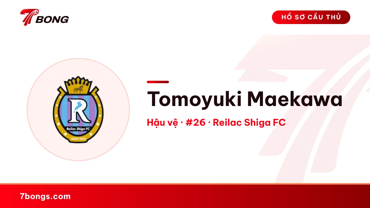 Tomoyuki Maekawa — Reilac Shiga FC