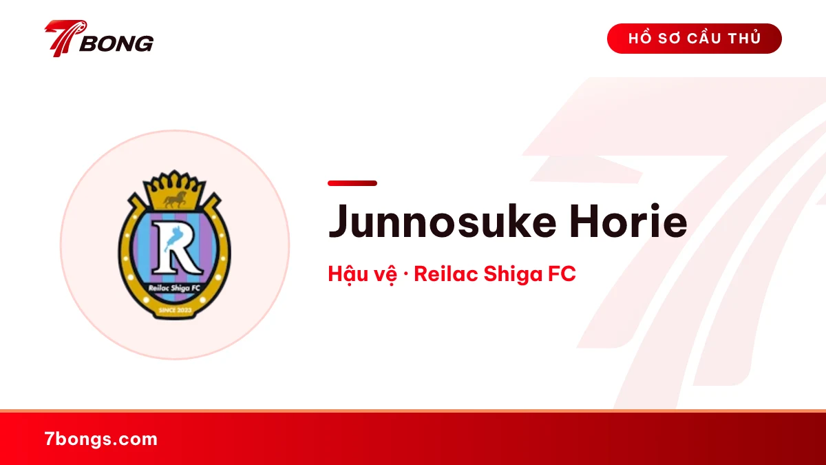 Junnosuke Horie — Reilac Shiga FC