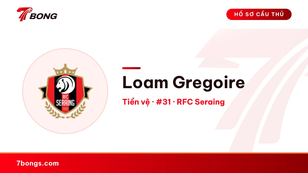 Loam Gregoire — RFC Seraing