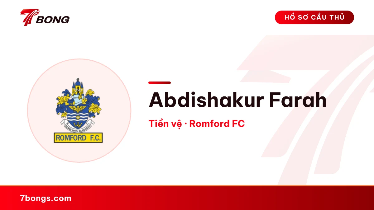 Abdishakur Farah — Romford FC