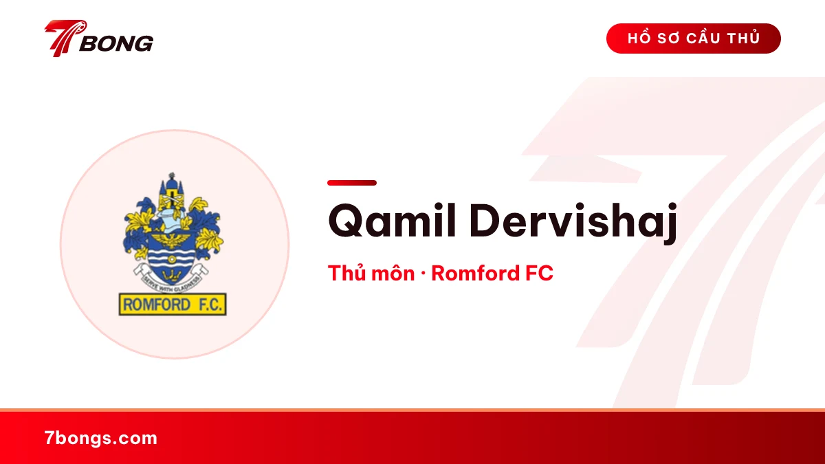 Qamil Dervishaj — Romford FC