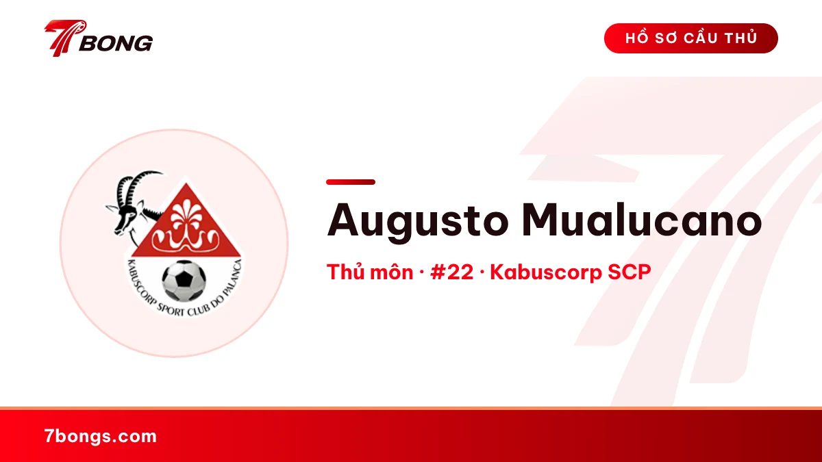 Augusto Mualucano — Kabuscorp SCP