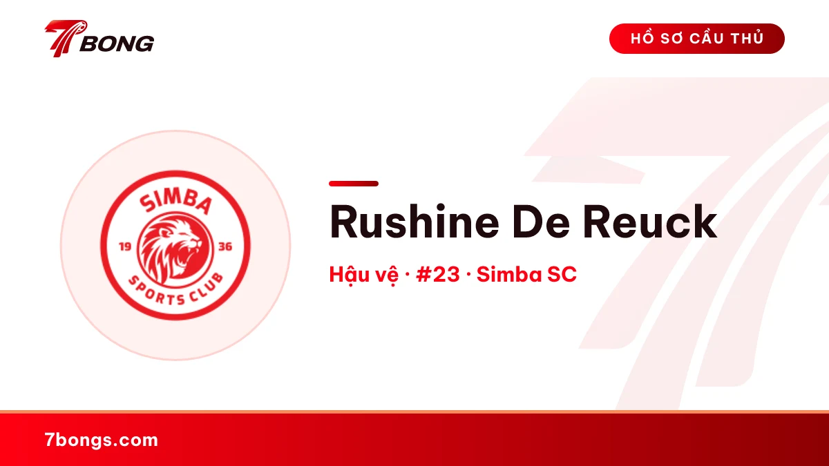 Rushine De Reuck — Simba SC