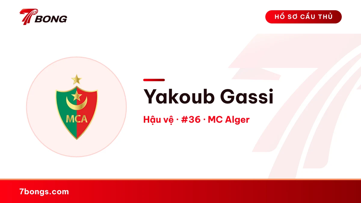 Yakoub Gassi — MC Alger