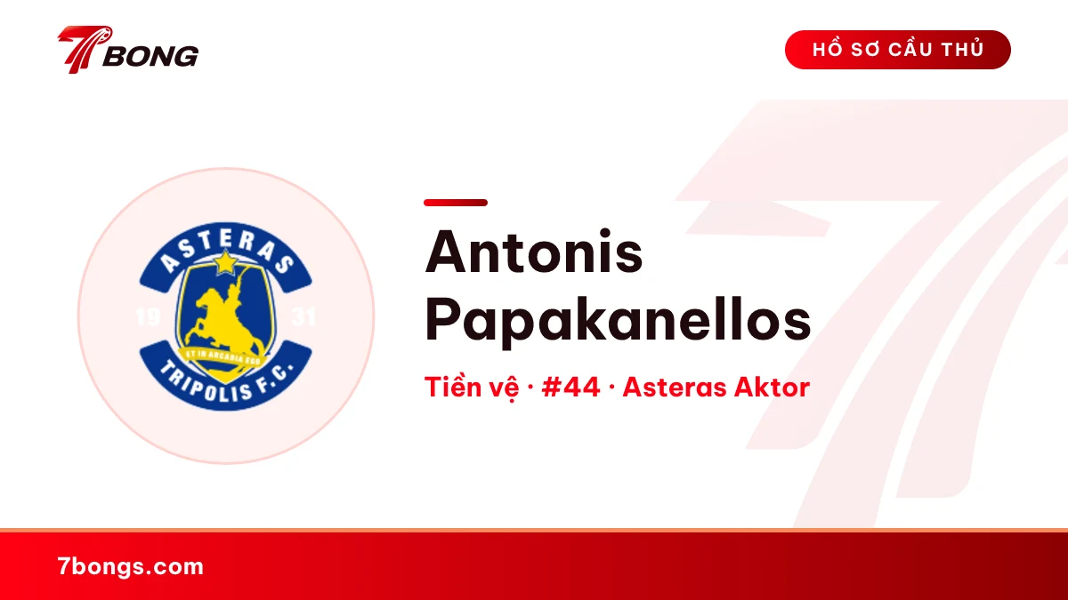 Antonis Papakanellos — Asteras Aktor