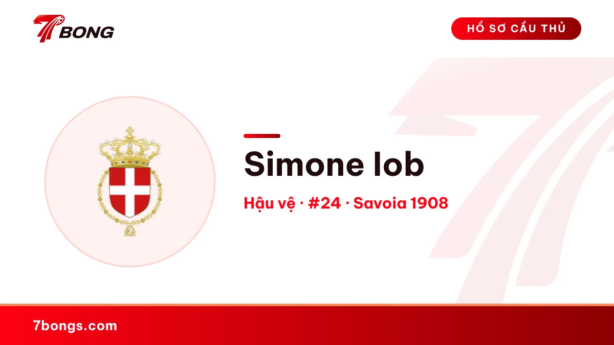 Simone Iob — Savoia 1908
