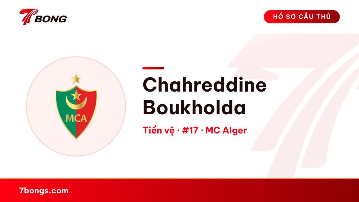 Chahreddine Boukholda — MC Alger