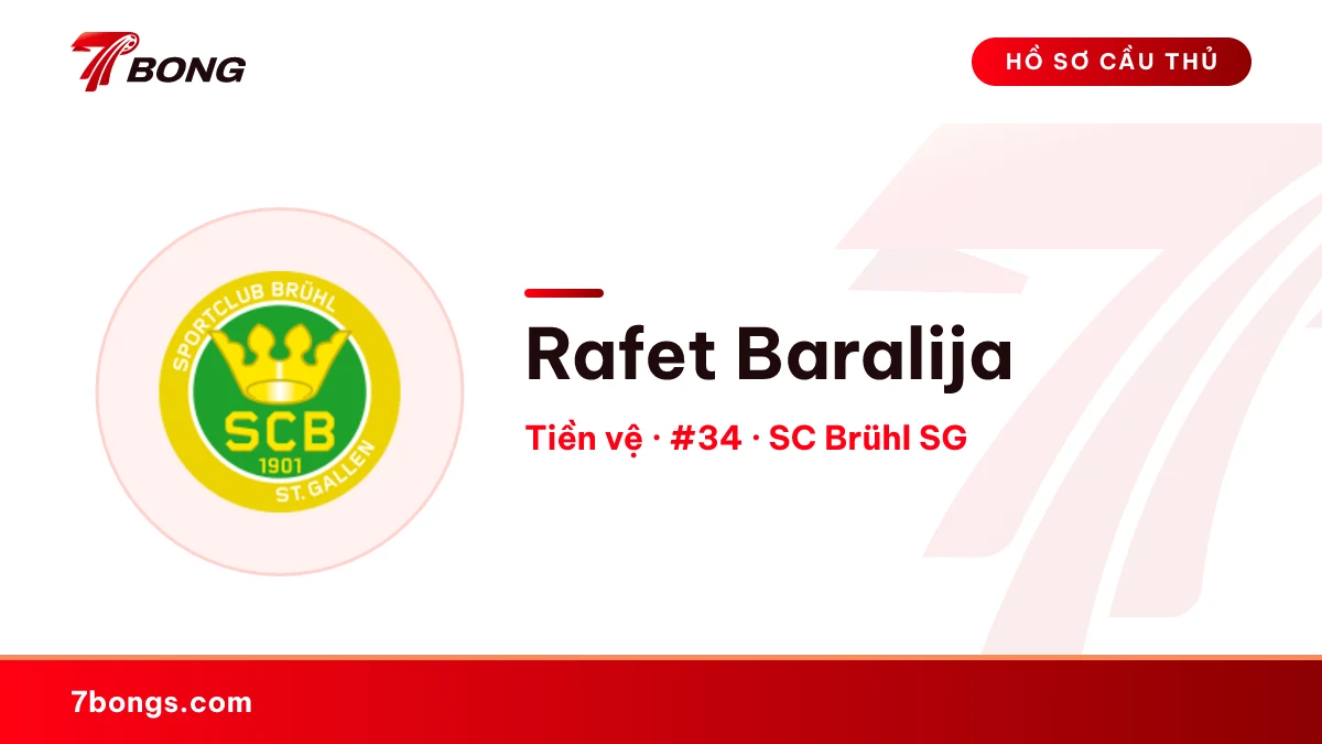 Rafet Baralija — SC Brühl SG